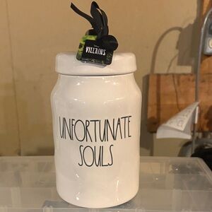 Rae Dunn Disney Ursula Canister